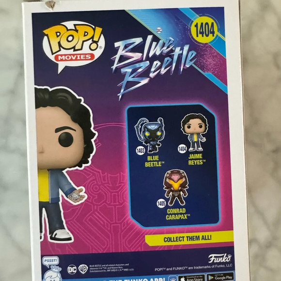 Funko Pop! Movies Blue Beetle Jaime Reyes #1404 - Picture 5 of 6